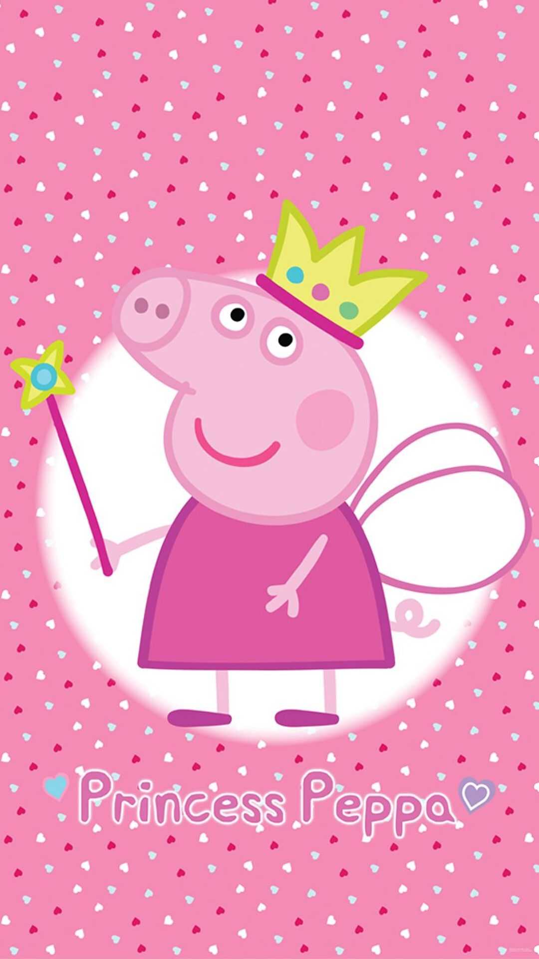 Background Peppa Pig House Wallpaper