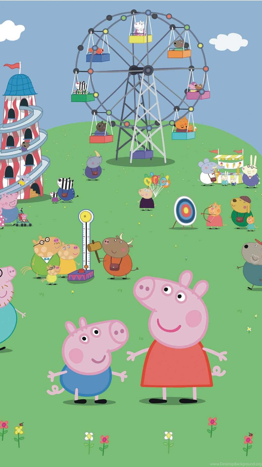 Background Peppa Pig Wallpaper