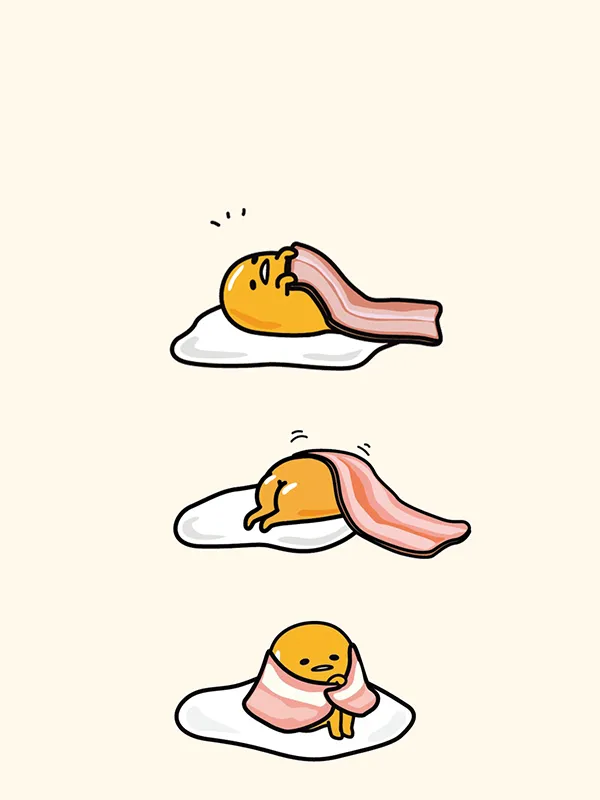 Background Gudetama Wallpaper