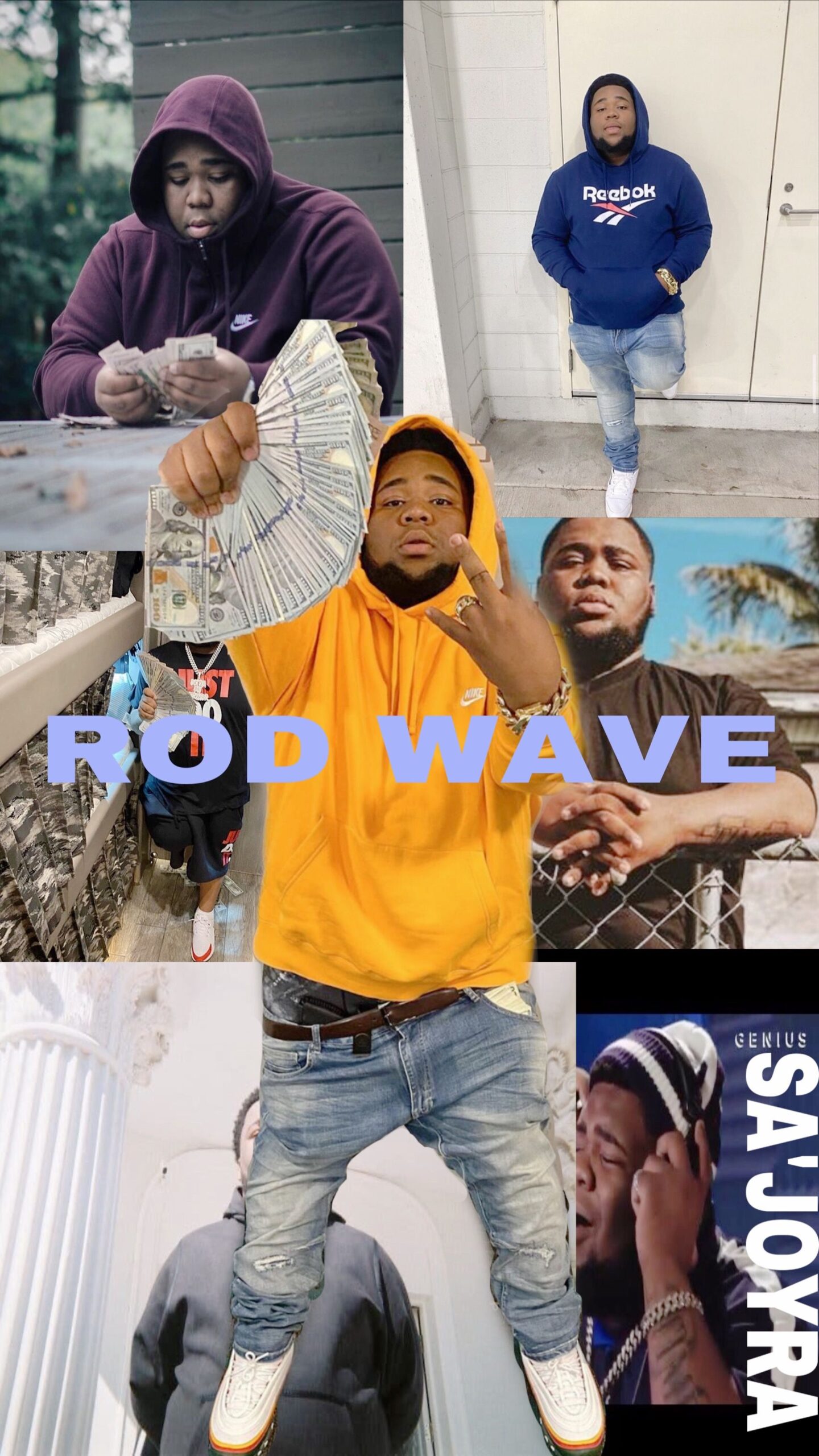 Background Rod Wave Wallpaper