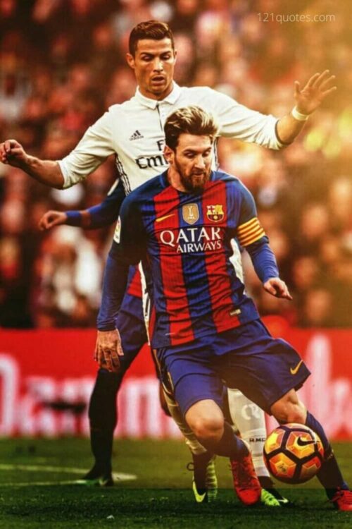 Messi And Ronaldo Wallpaper