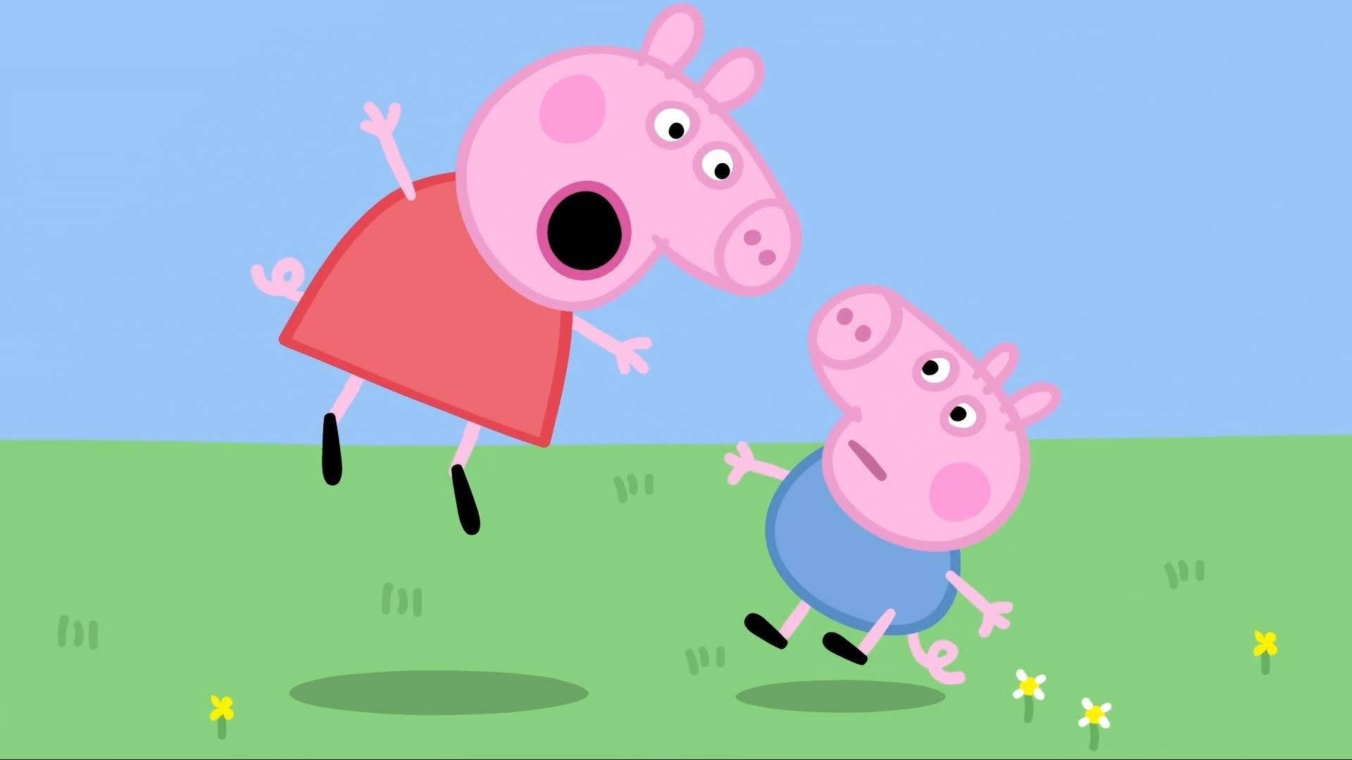 Peppa Pig House Desktop Wallpaper