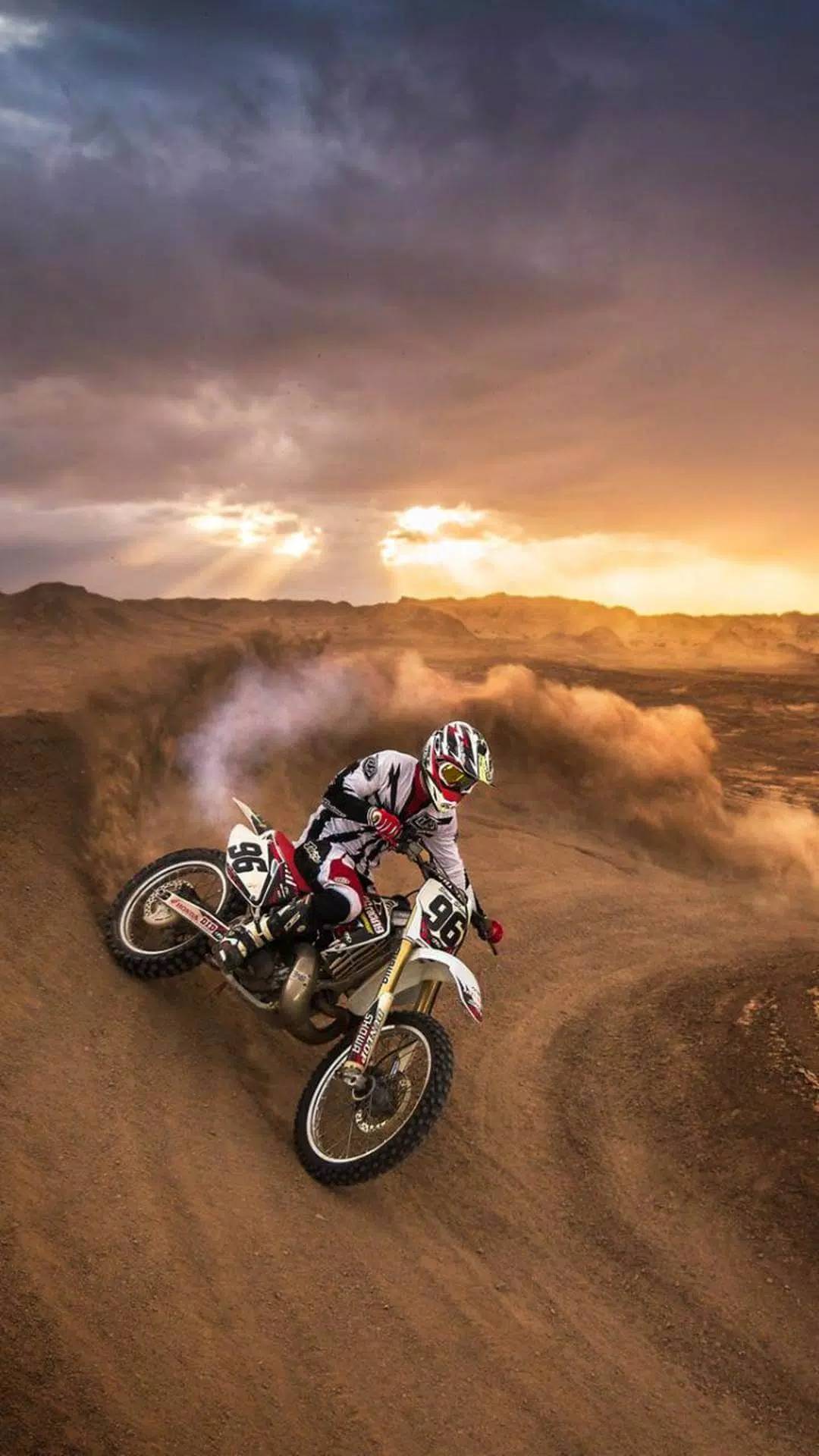 Background Dirt Bike Wallpaper