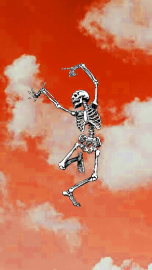 Background Skeleton Wallpaper