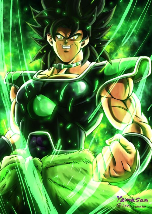 Background Broly Wallpaper