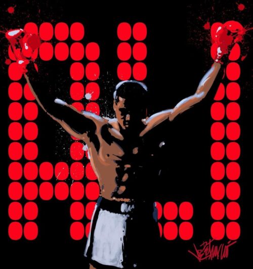 Background Muhammad Ali Wallpaper