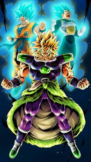 Background Broly Wallpaper