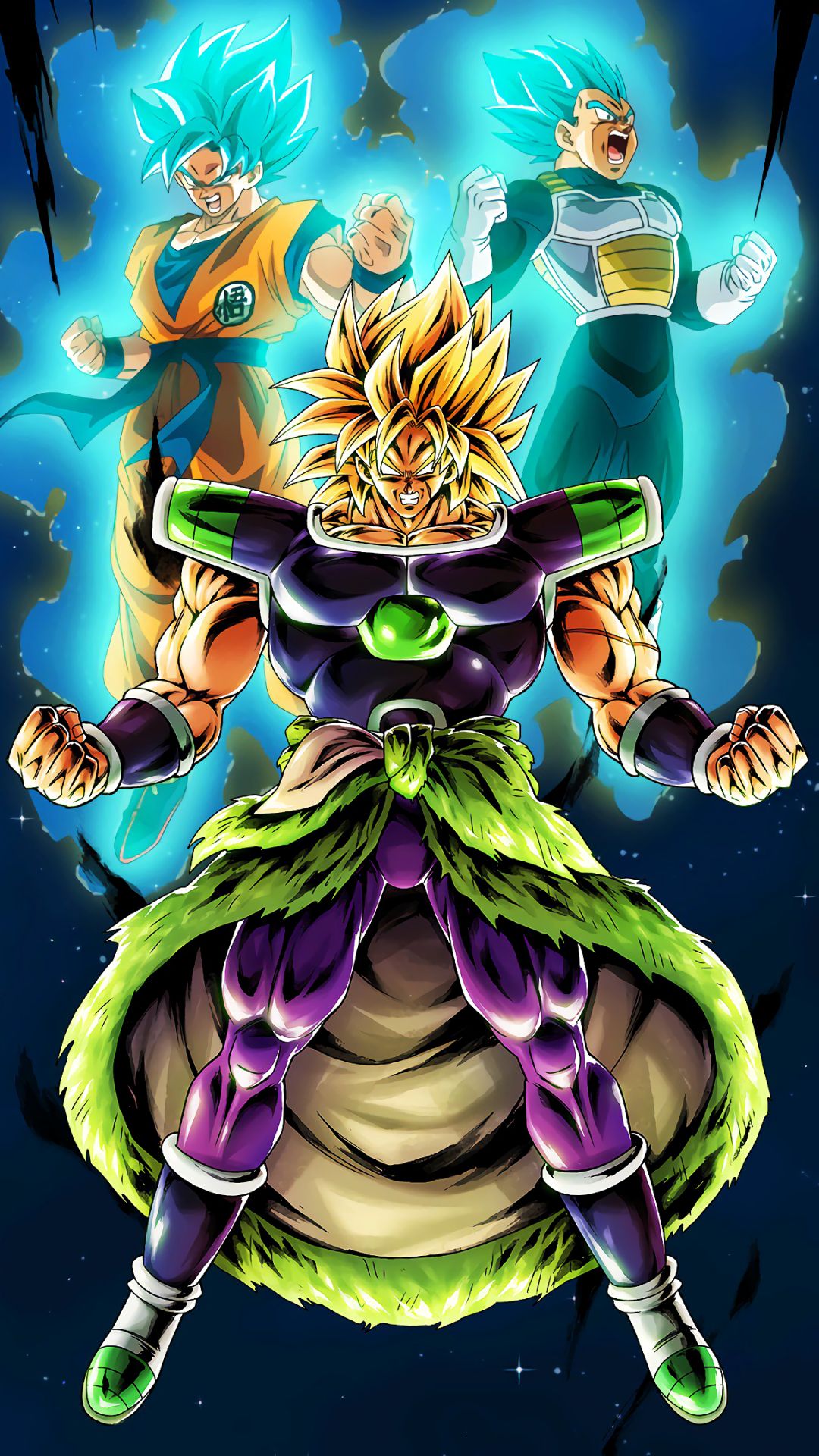 Background Broly Wallpaper