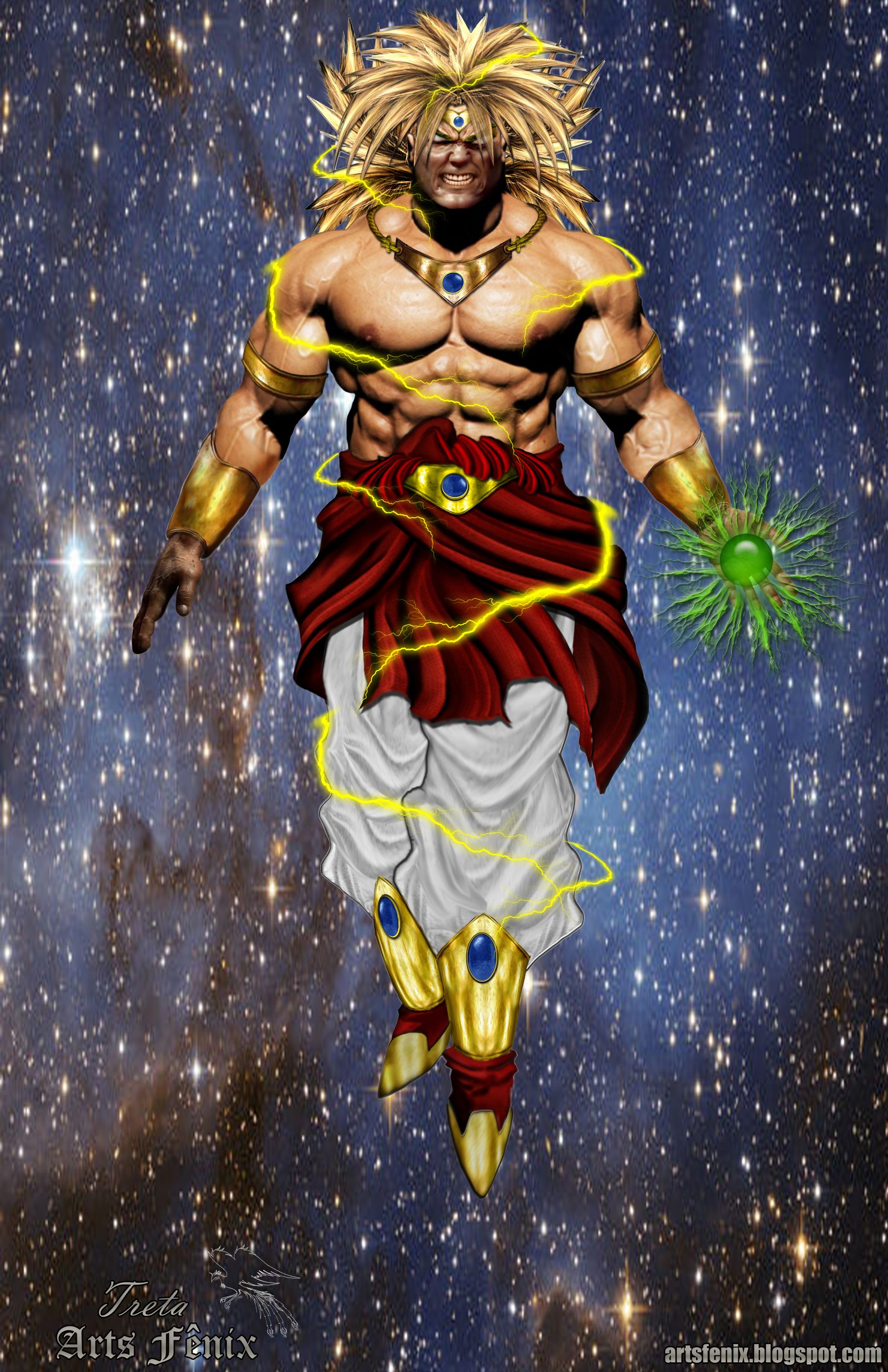 Background Broly Wallpaper