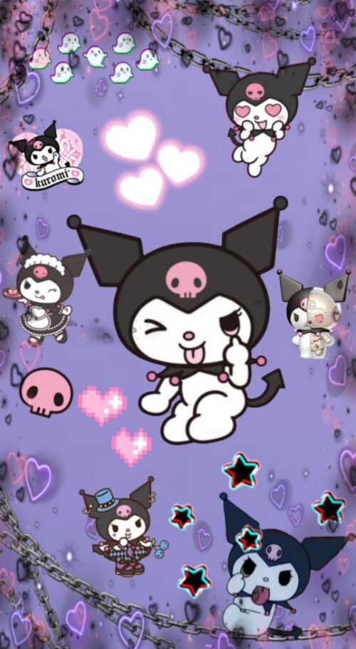 Kuromi Desktop Wallpaper