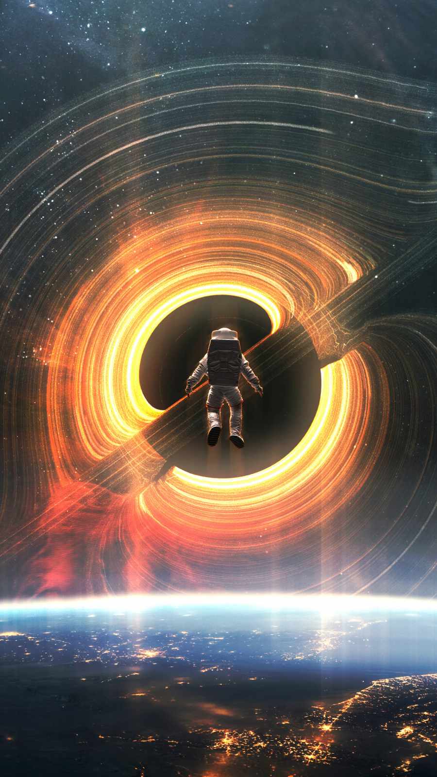 Background Black Hole Wallpaper