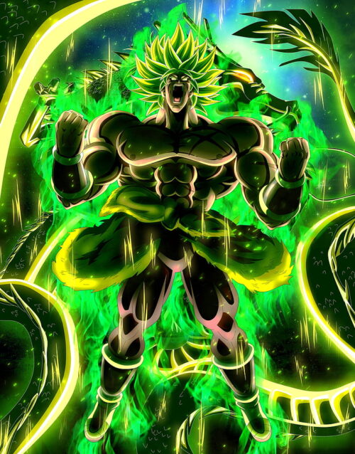 Background Broly Wallpaper