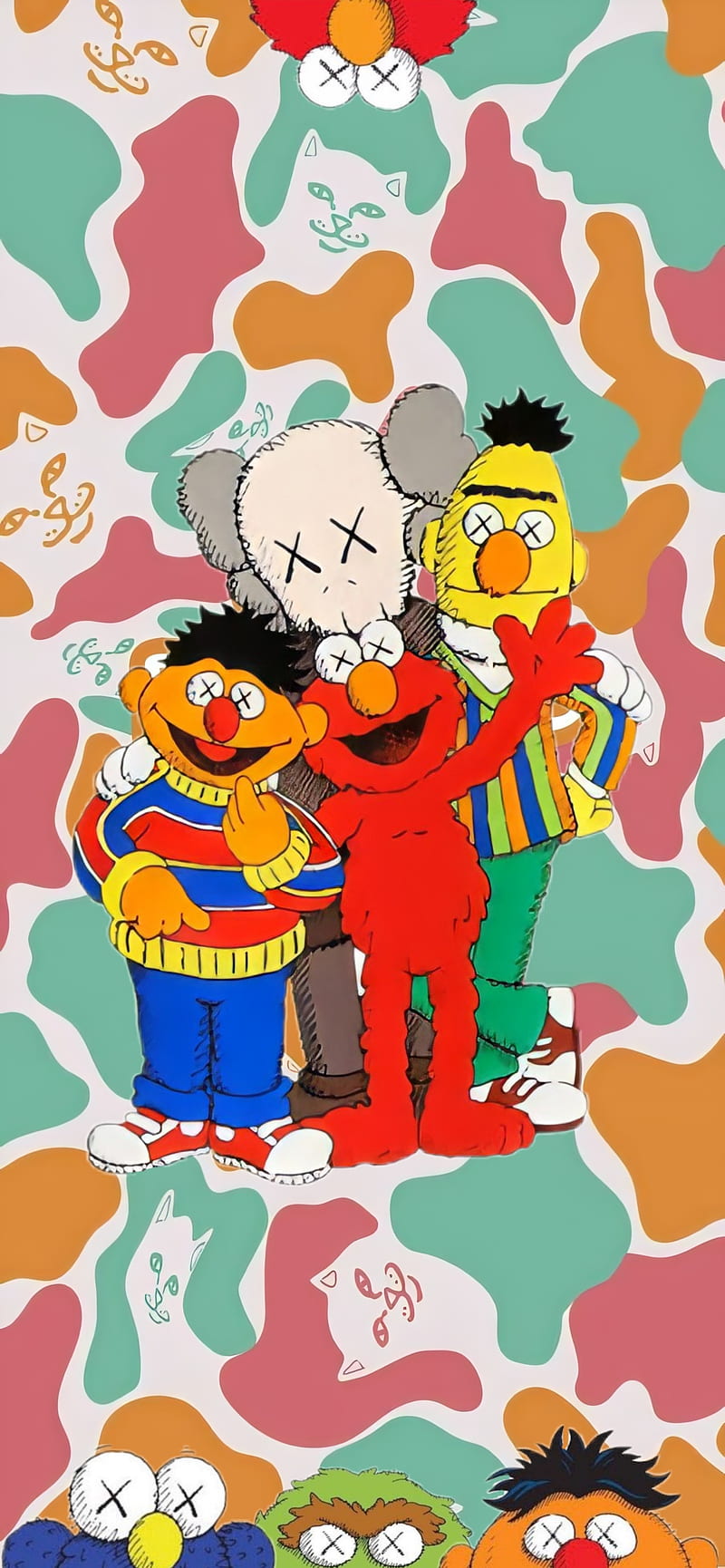 Background Elmo Wallpaper