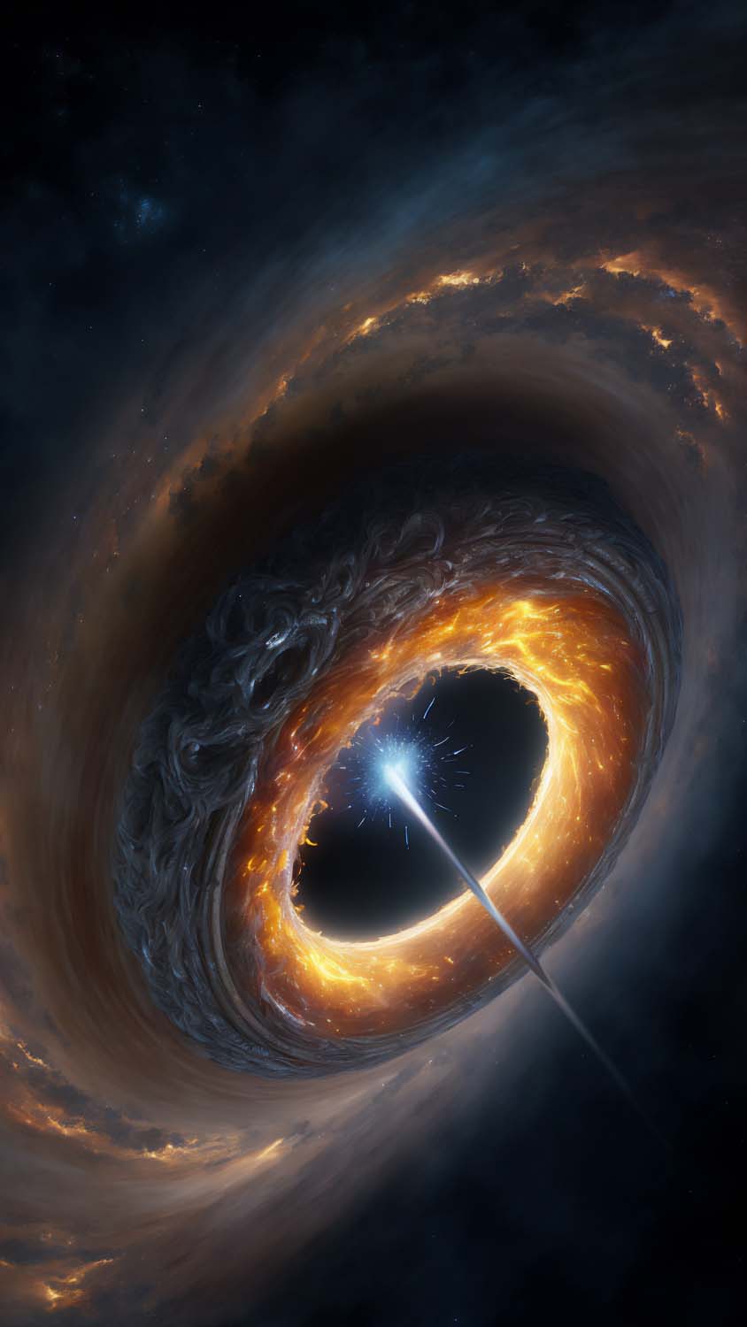 Background Black Hole Wallpaper