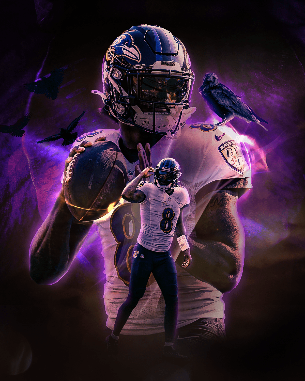 Background Lamar Jackson Wallpaper