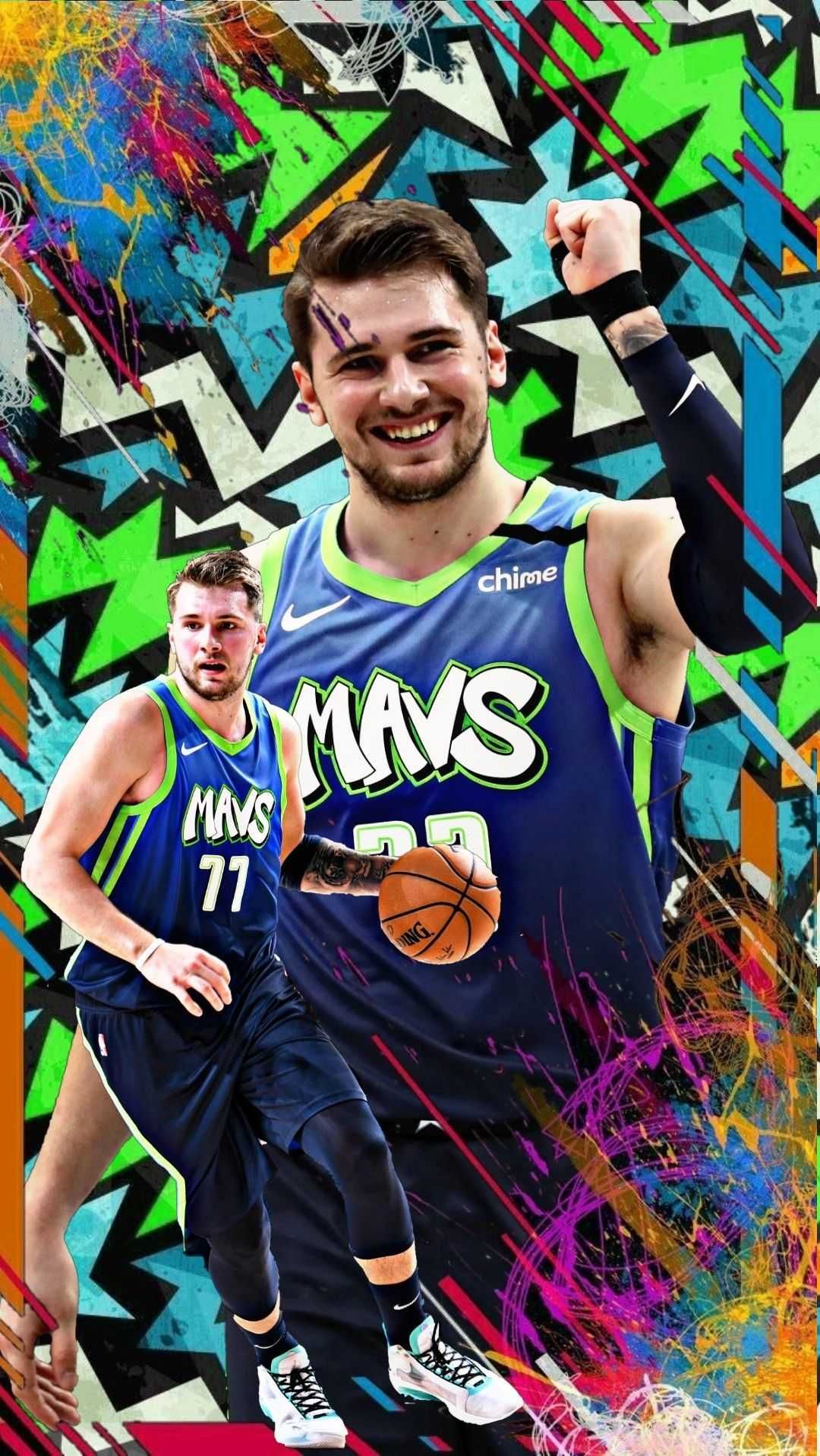 Background Luka Doncic Wallpaper