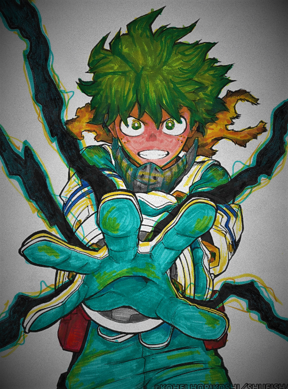 Background Vigilante Deku Wallpaper