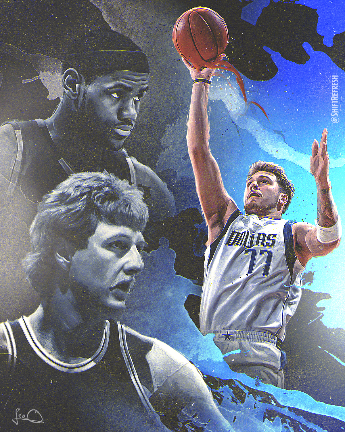 Background Luka Doncic Wallpaper