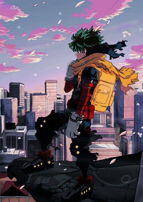 Background Vigilante Deku Wallpaper