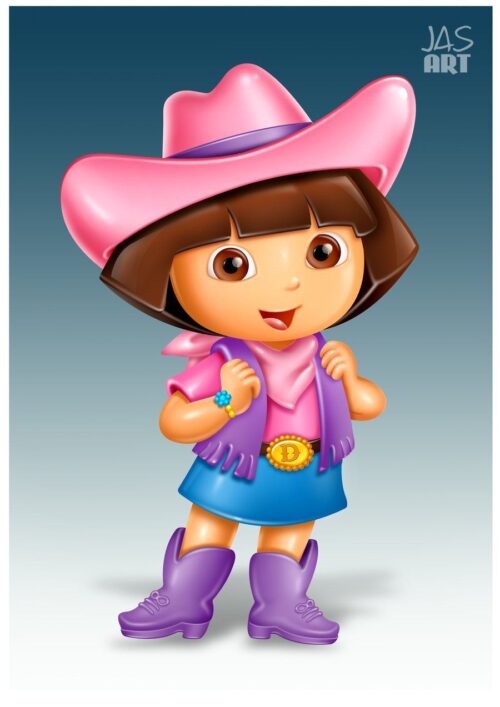 Background Dora Wallpaper