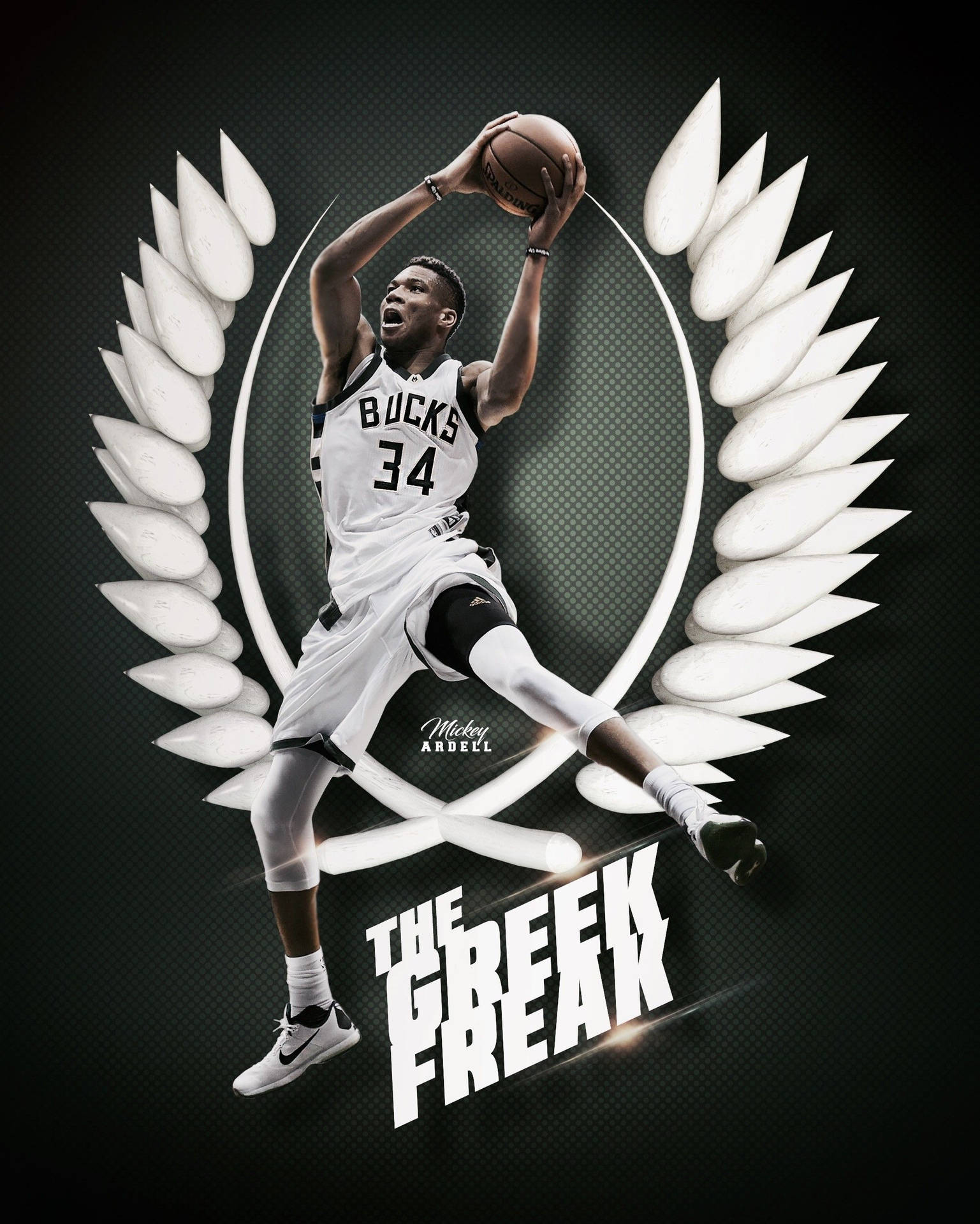 Background Giannis Antetokounmpo Wallpaper