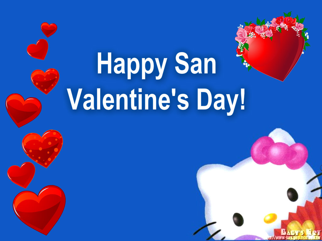 Hello Kitty Valentines Wallpaper