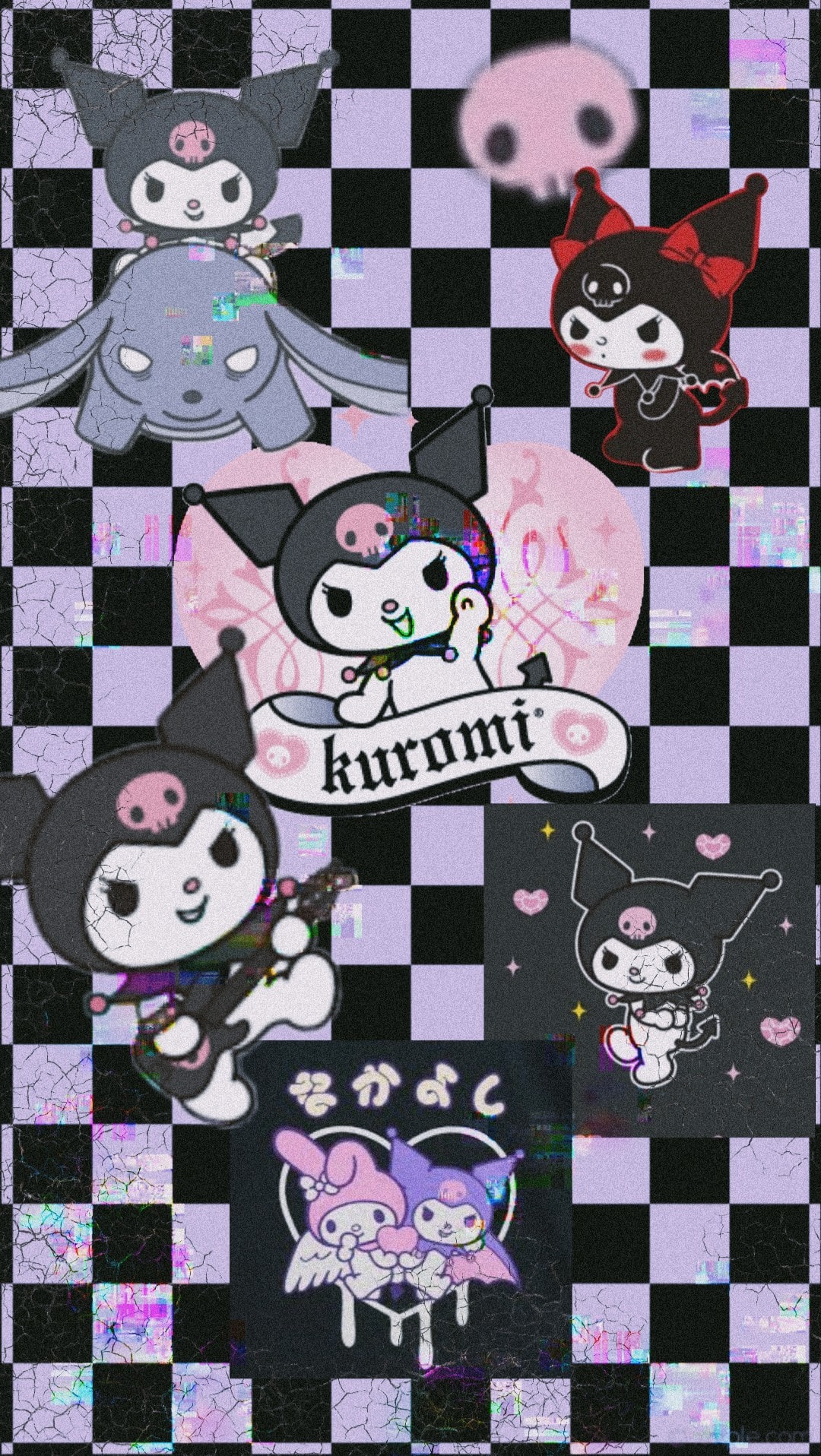 Background Kuromi Wallpaper