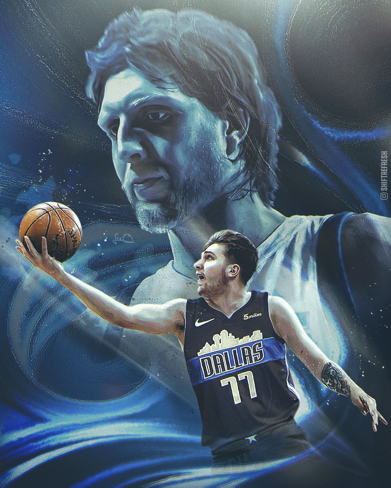 Background Luka Doncic Wallpaper