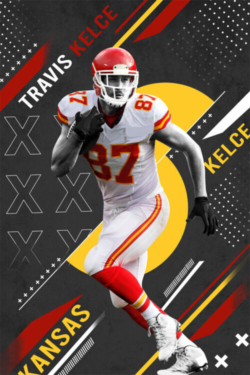 Background Travis Kelce Wallpaper