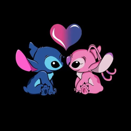 Background Stitch And Angel Wallpaper