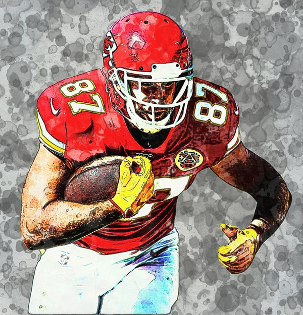 Background Travis Kelce Wallpaper