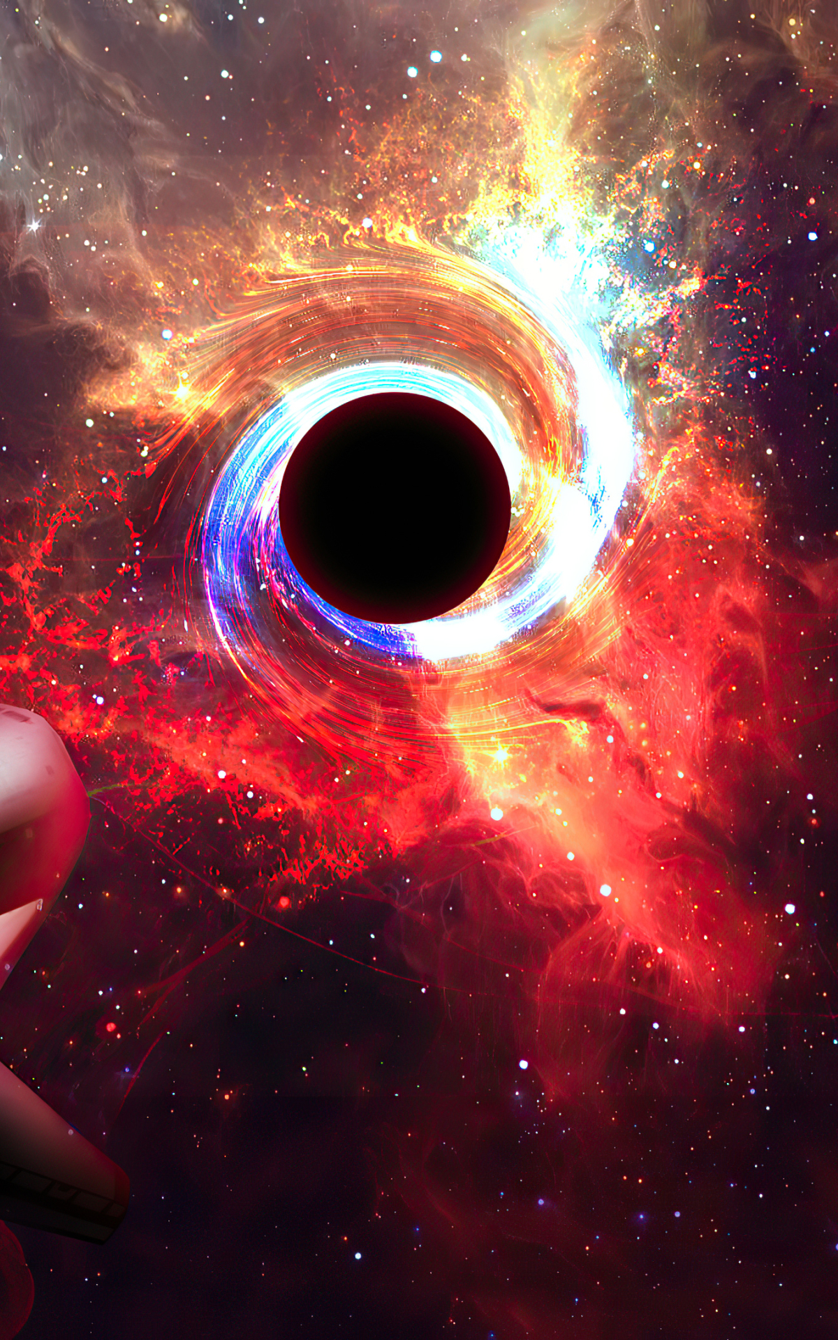 Background Black Hole Wallpaper