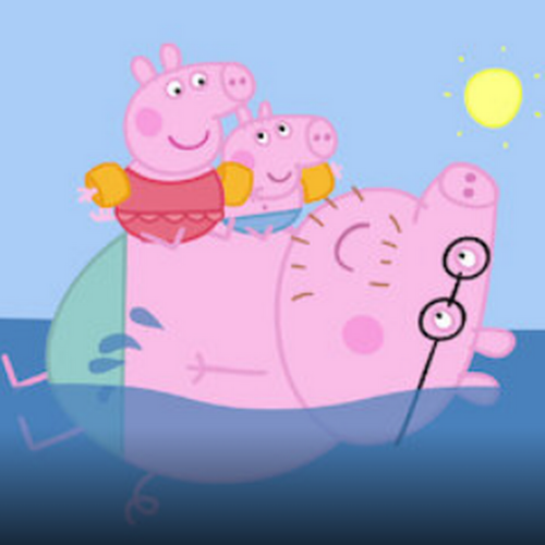 Peppa Pig House Desktop Wallpaper