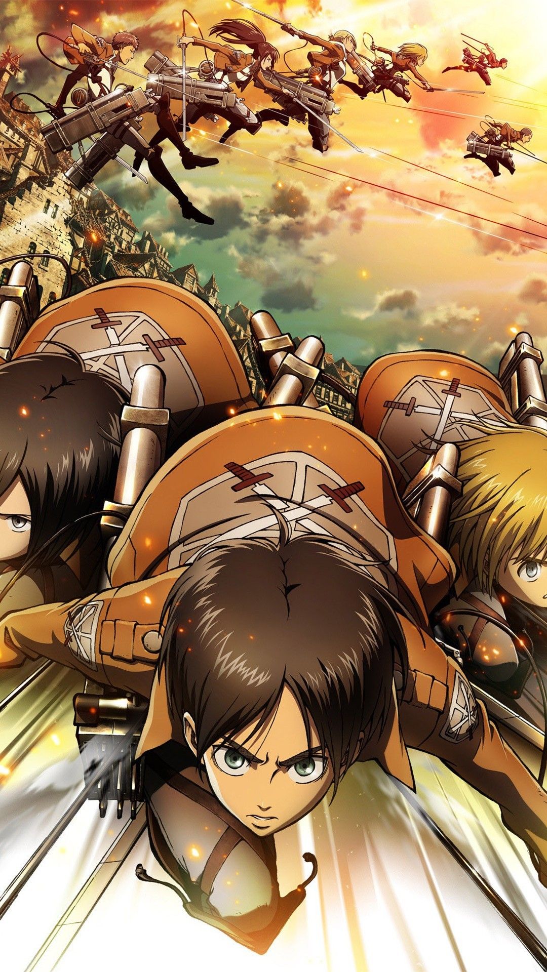 Background Attack On Titan Wallpaper