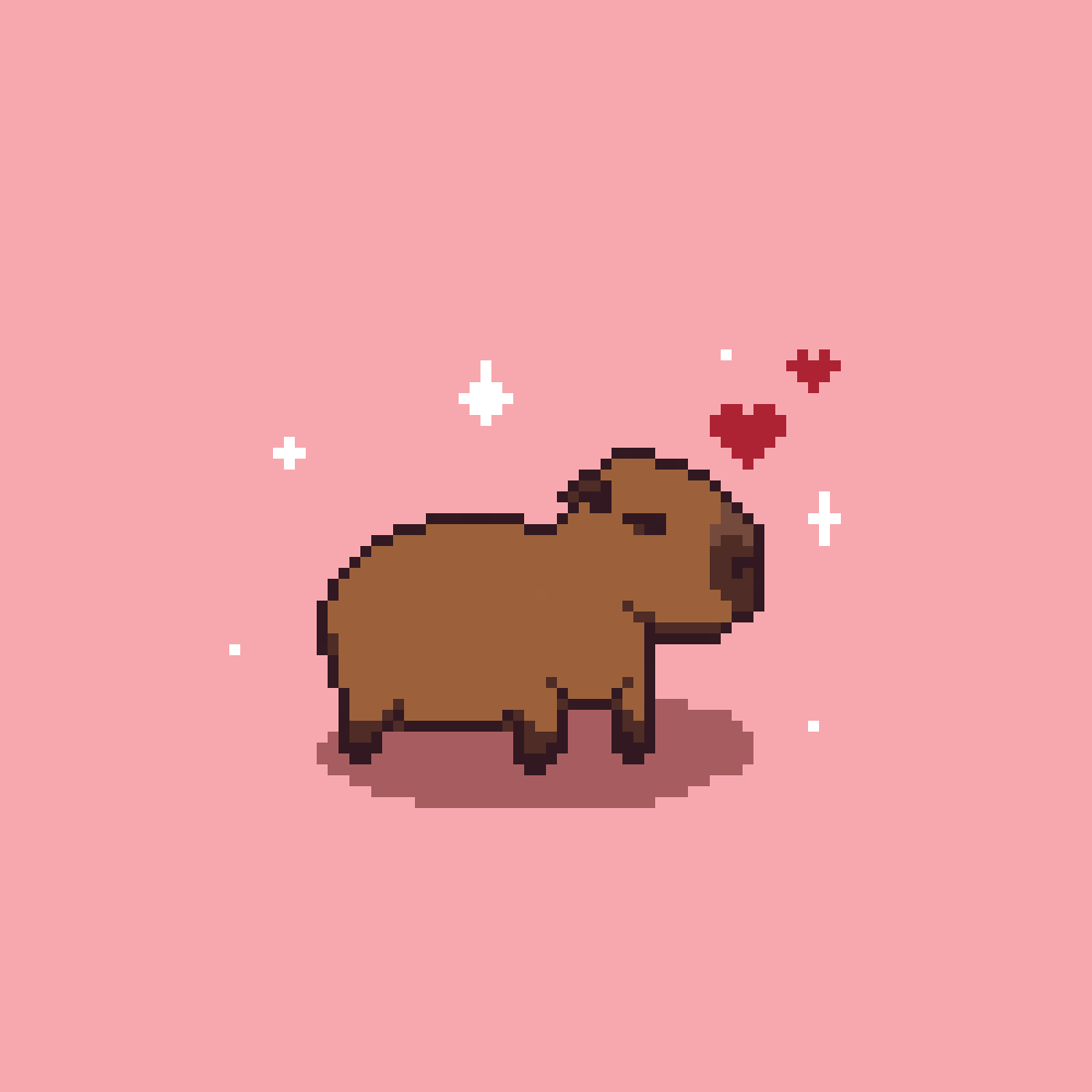 Background Capybara Wallpaper