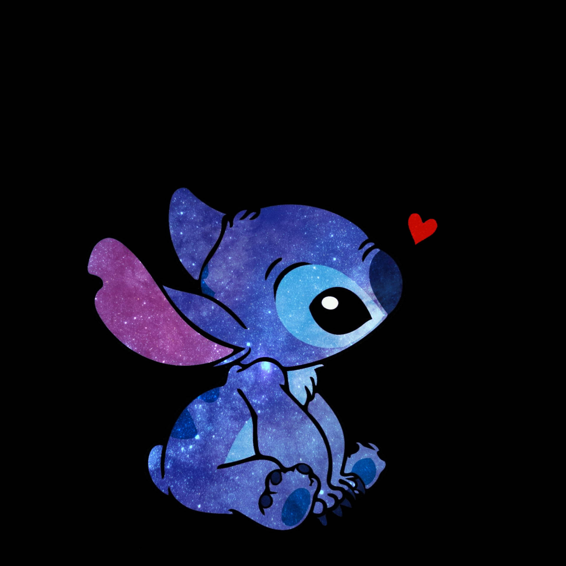 Background Stitch And Angel Wallpaper