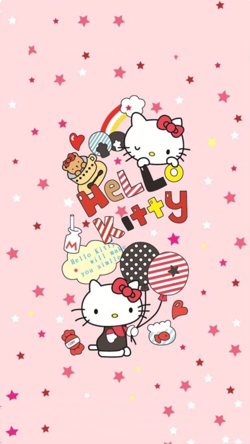 Background Hello Kitty Wallpaper