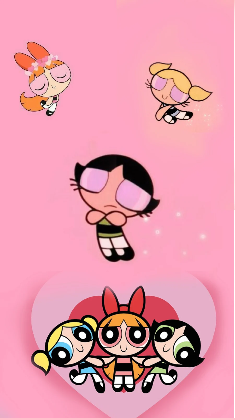 Background Powerpuff Girls Wallpaper