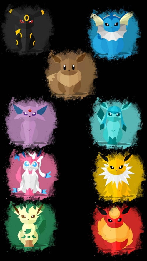 Background Eevee Wallpaper