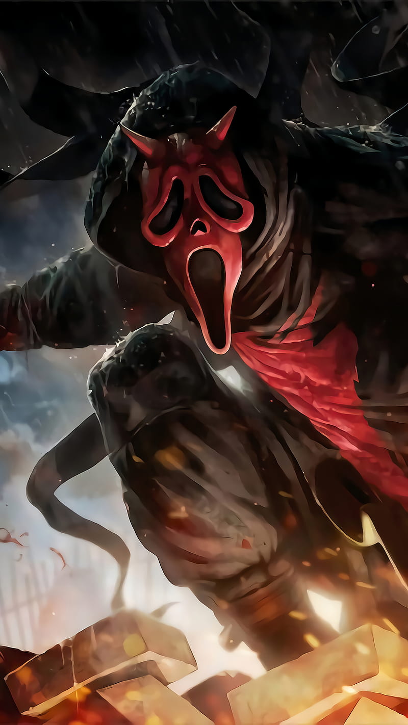 Background Ghostface Wallpaper