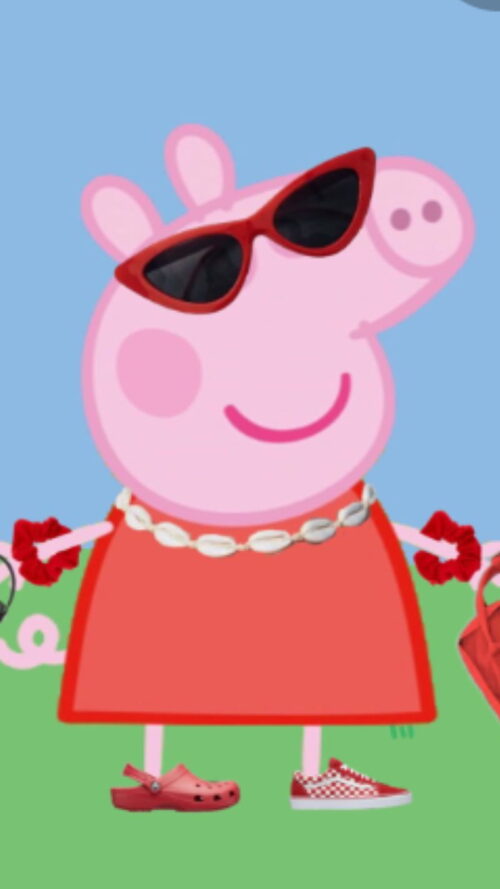 Background Peppa Pig House Wallpaper