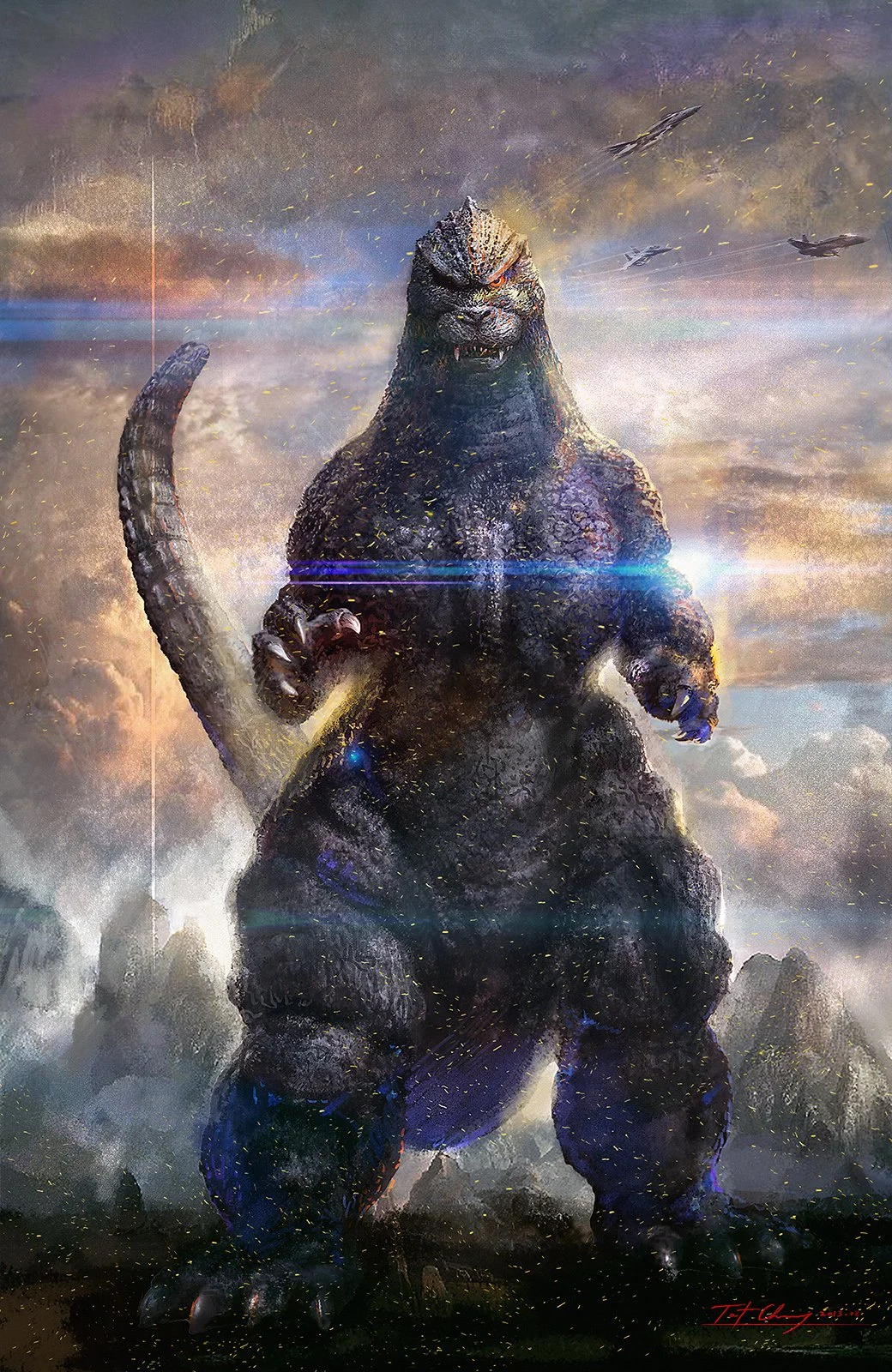 Background Godzilla Wallpaper