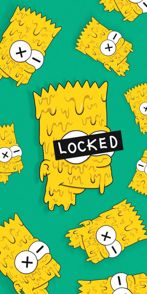 Background Bart Simpson Wallpaper