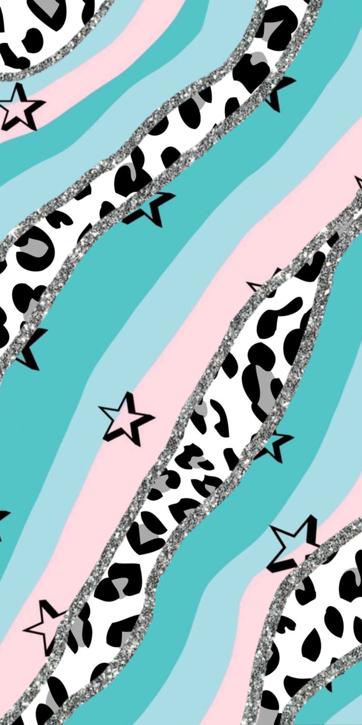 Free Cow Print Preppy Wallpaper - Download in JPG