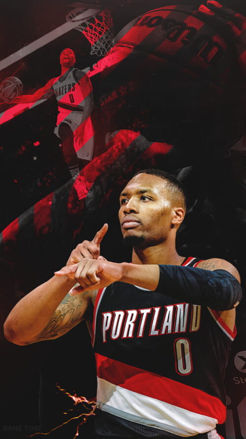 Background Damian Lillard Wallpaper