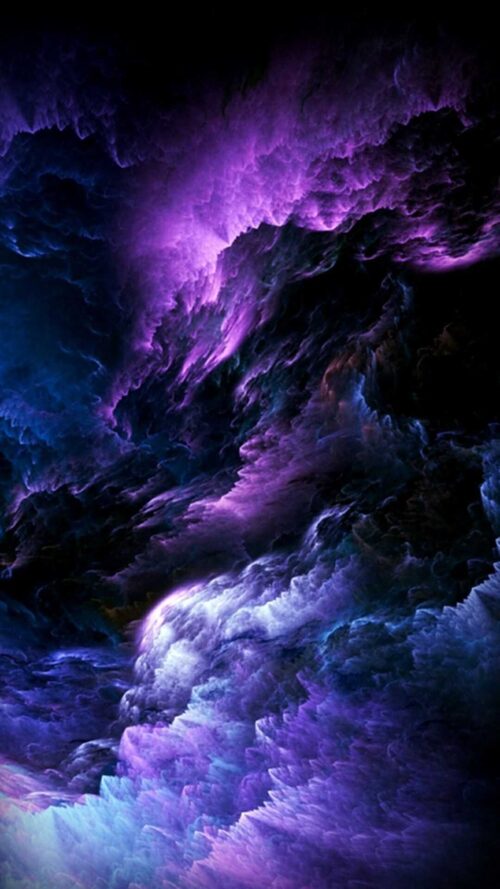 Background Purple Aesthetic Wallpaper