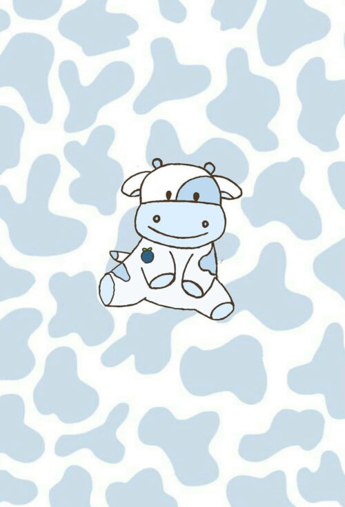 Background Cow Print Wallpaper