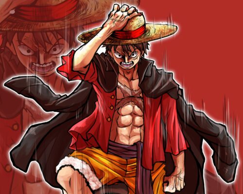 Background Luffy Wallpaper