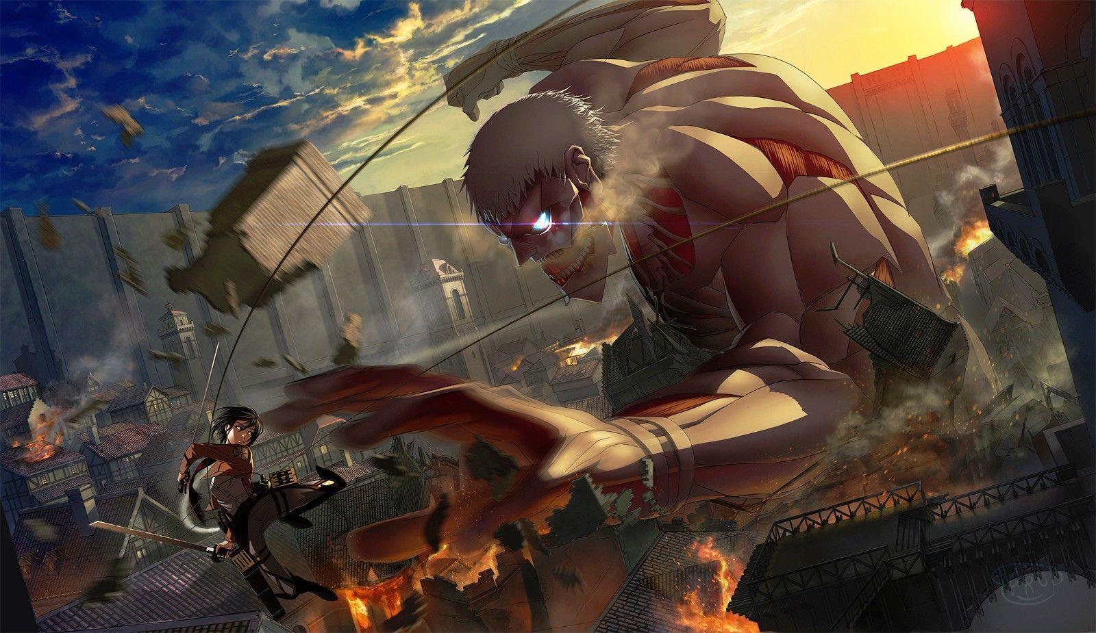 Attack On Titan Desktop Wallpaper