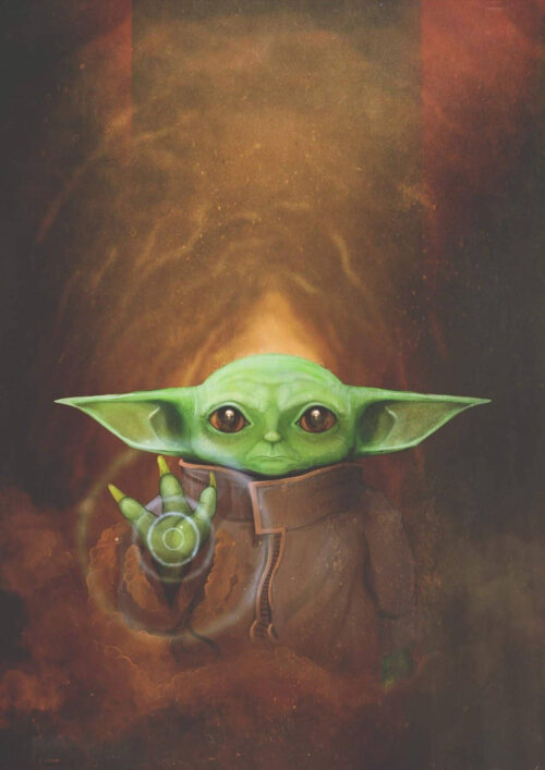 Background Baby Yoda Wallpaper